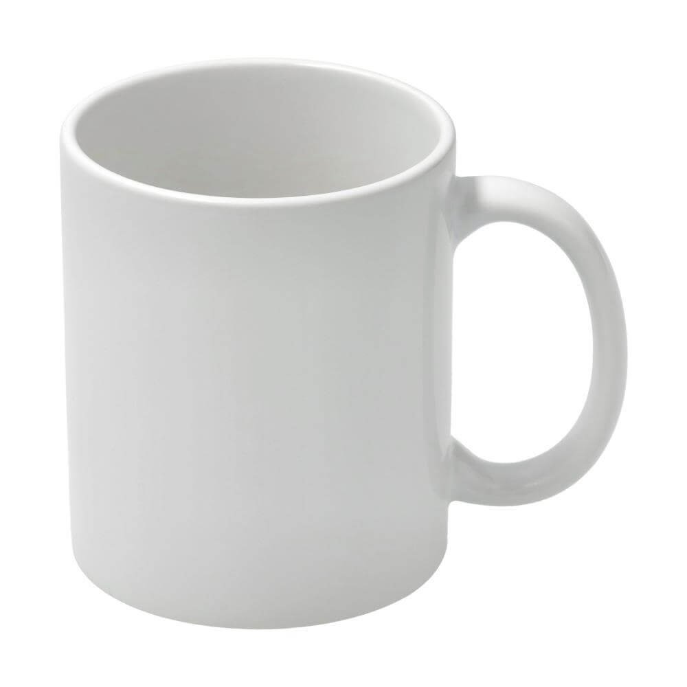 Mug 11oz White with plan handle