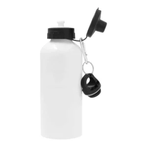 Aluminium water bottle with black led