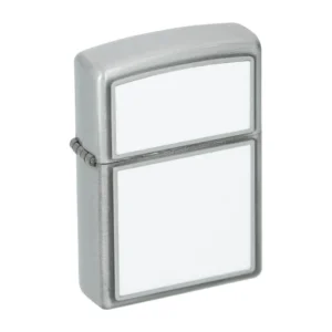 Silver and white color lighter