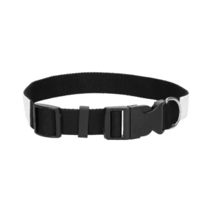 Black fancy pet collar